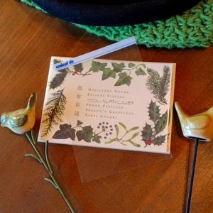 Opened UNICEF Holiday Cards